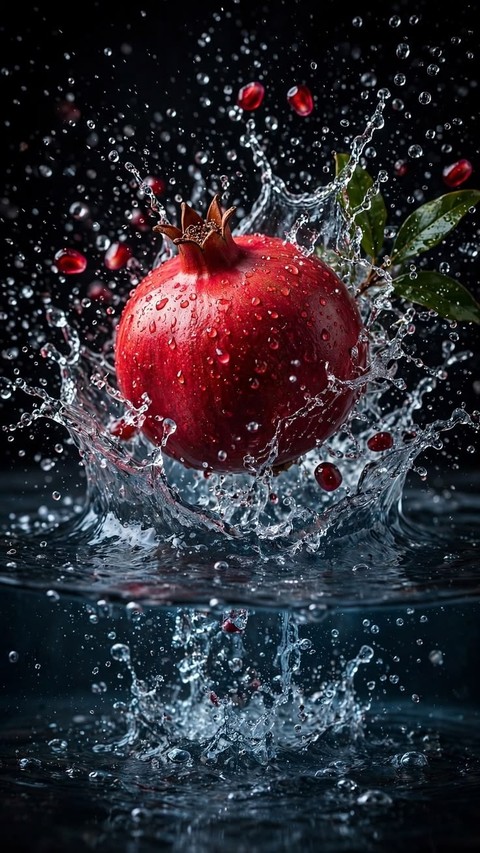 sfondi Ingredient, pomegranate