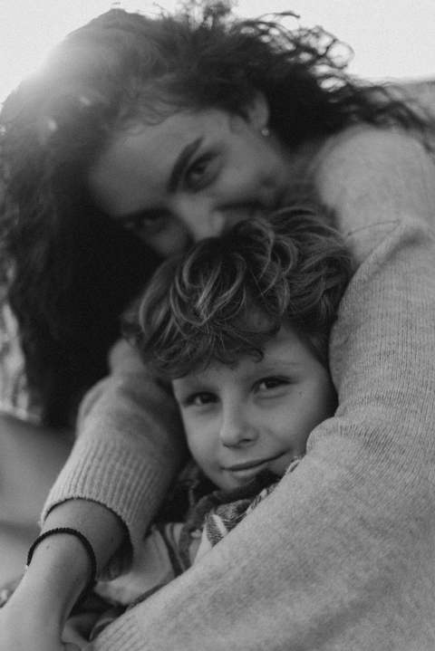 child, Face achtergronden