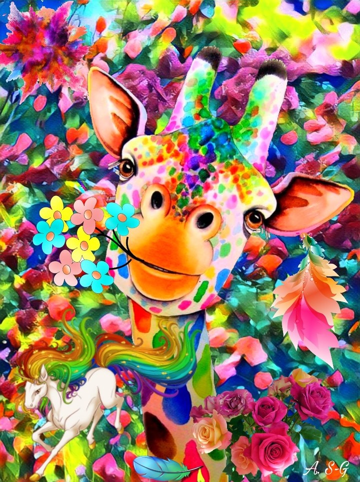 bunte Farben
