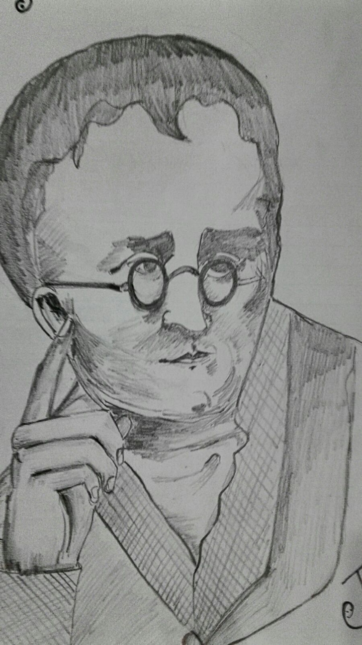 a sketch of john dalton!