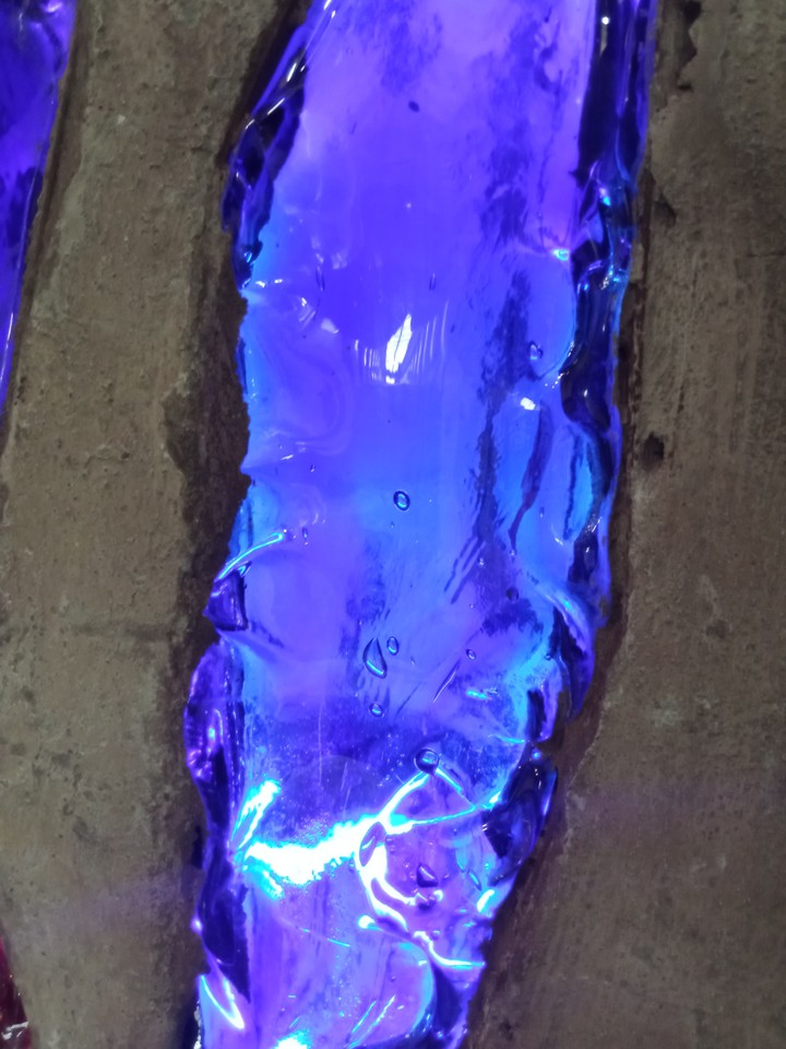 blue glass