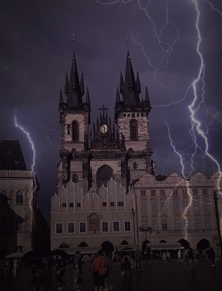 Lightning strike