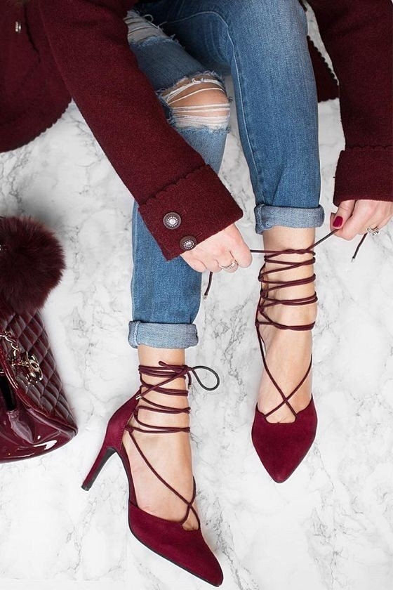 shoes and jeans