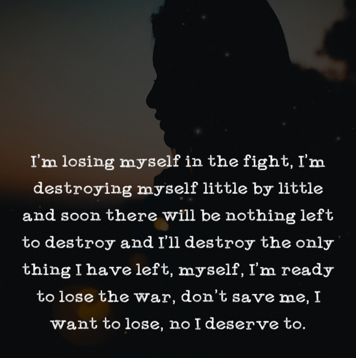 MAYBE I AM JUST BAD PERSON