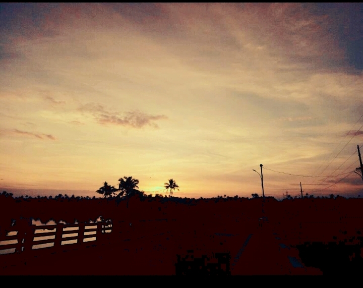 Evening sky