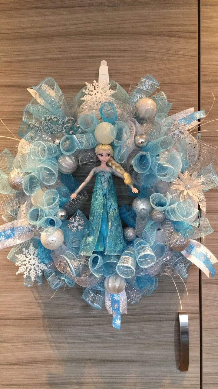 FROZEN QUEEN ELSA CHRISTMAS WEARTH