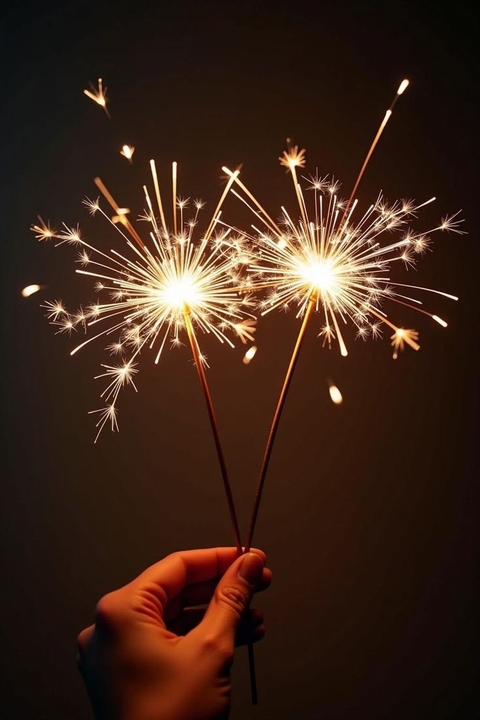 тапети fireworks, hand