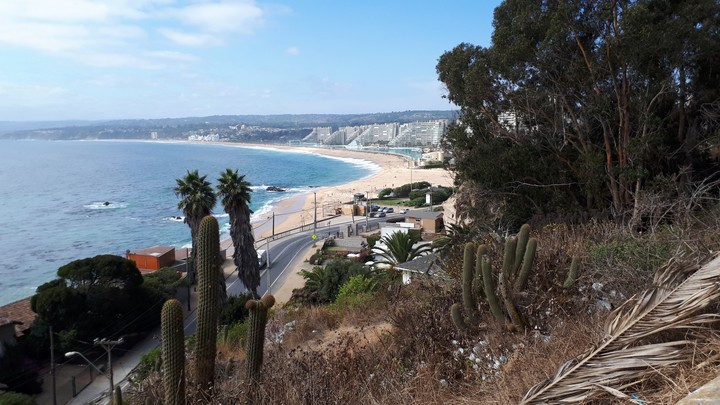 Vista Panorámica de la Playa "San Alfonso del Mar". 