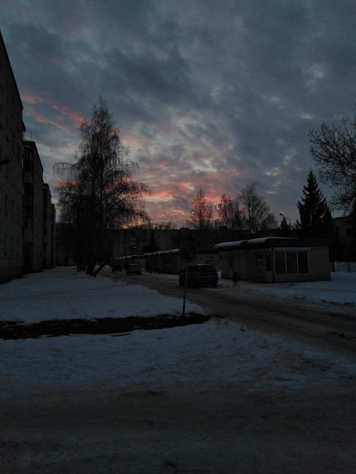 закат