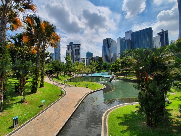 Kuala Lumpur park in Malaysia