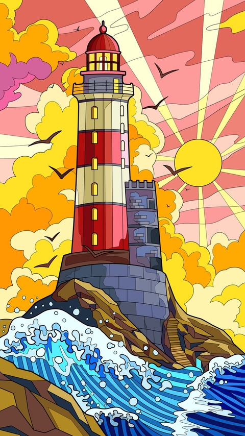 beacon, tower वॉलपेपर