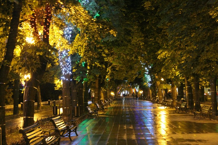 after rain
