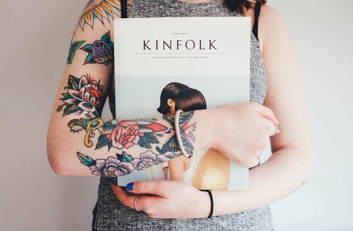 Book on hand