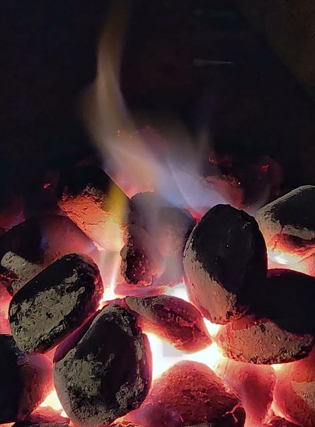 Barbeque at night!
