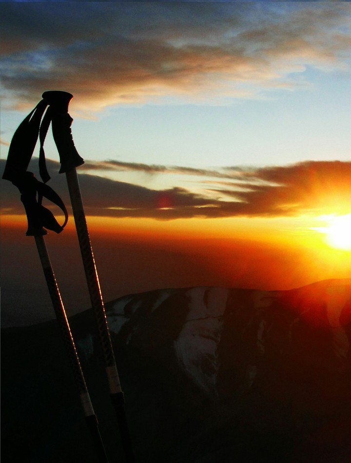 Sunset and Hiking