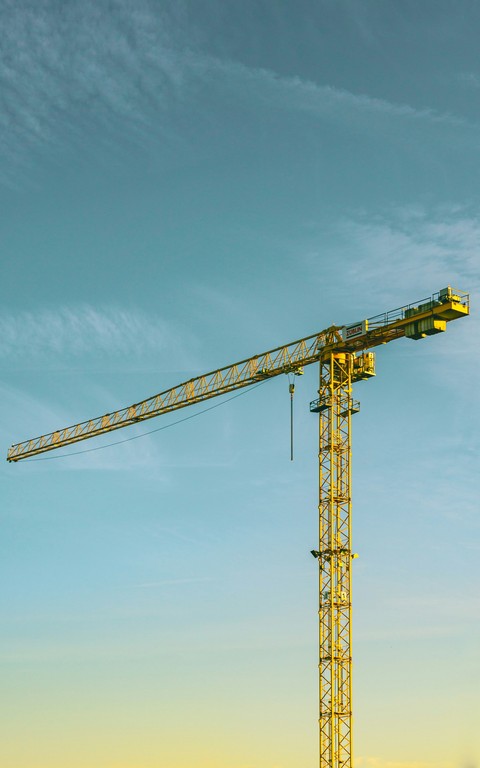 Crane, Yellow वॉलपेपर