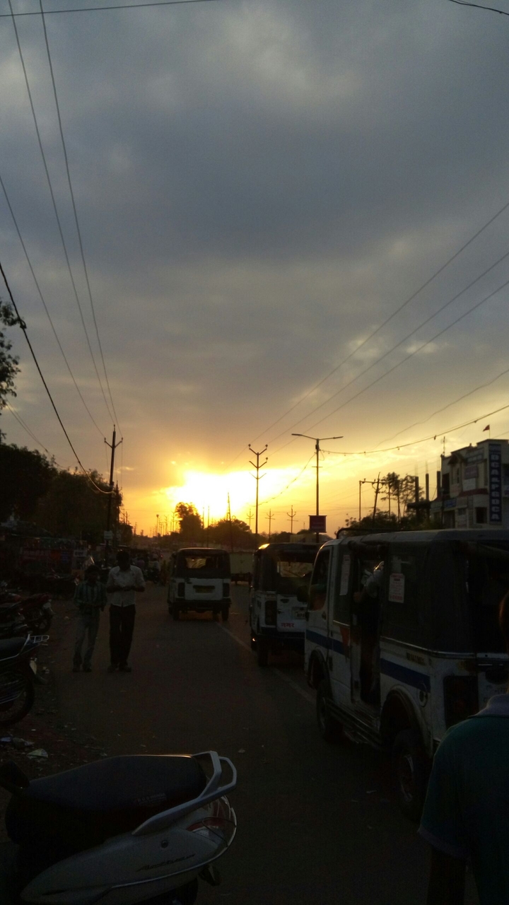 sun set