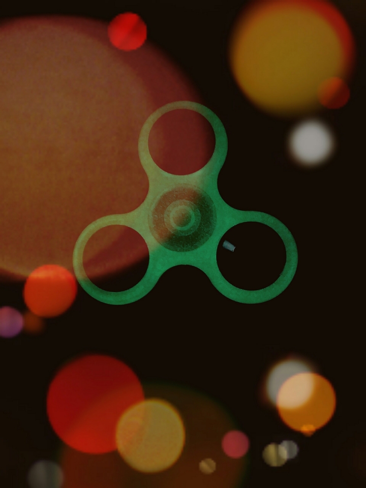 fidget Spinner glow