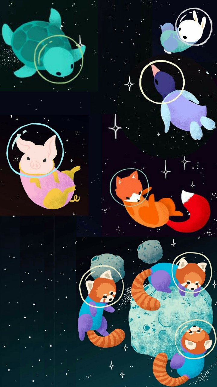 Animals in galaxy