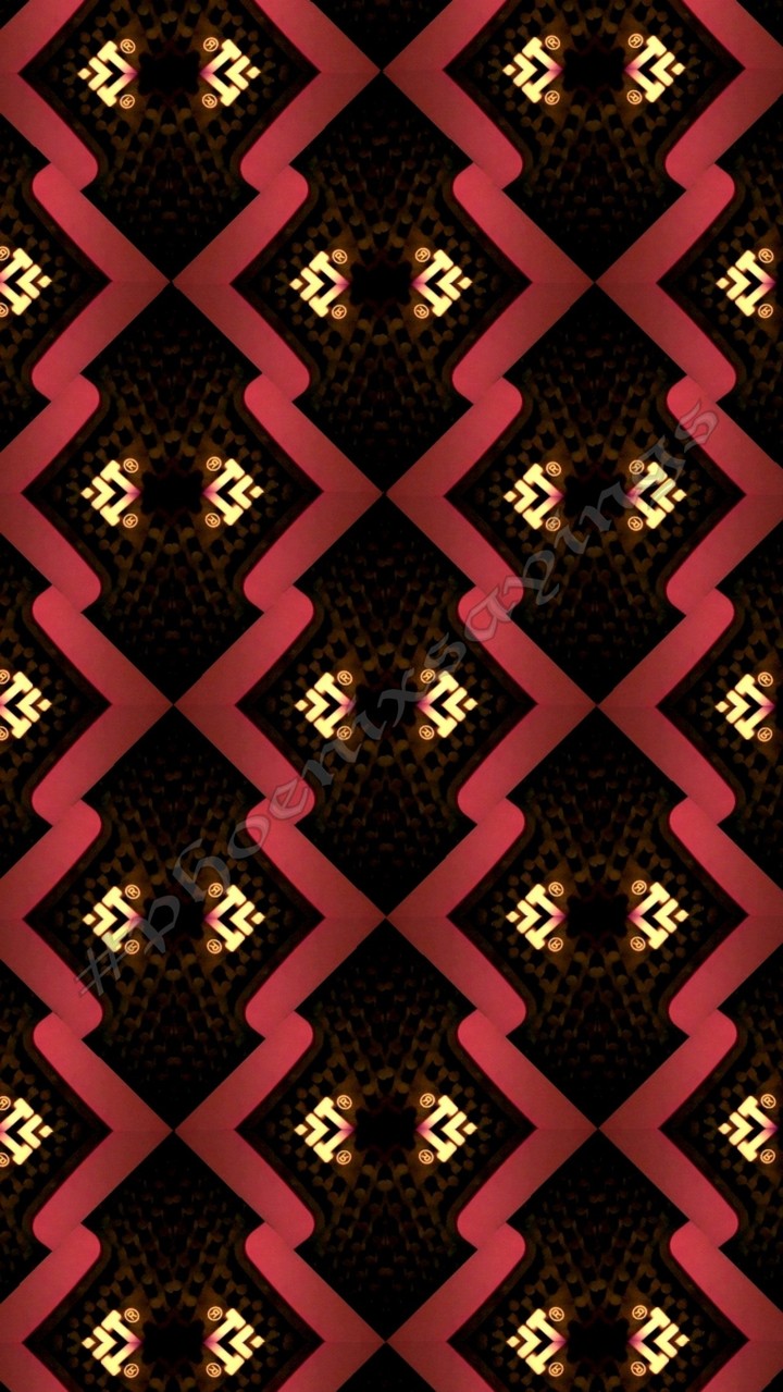 I made this kaleidoscope print from a black granite countert