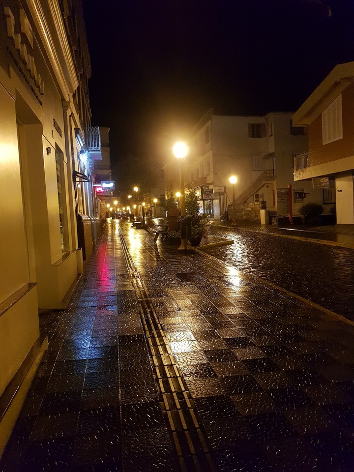rainy night