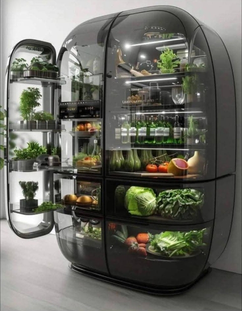 тапети Refrigerator, Glass