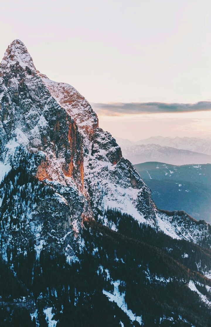 snowy hill