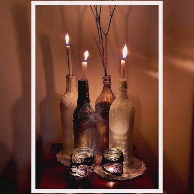 diy candles by @sajavat_thedecor