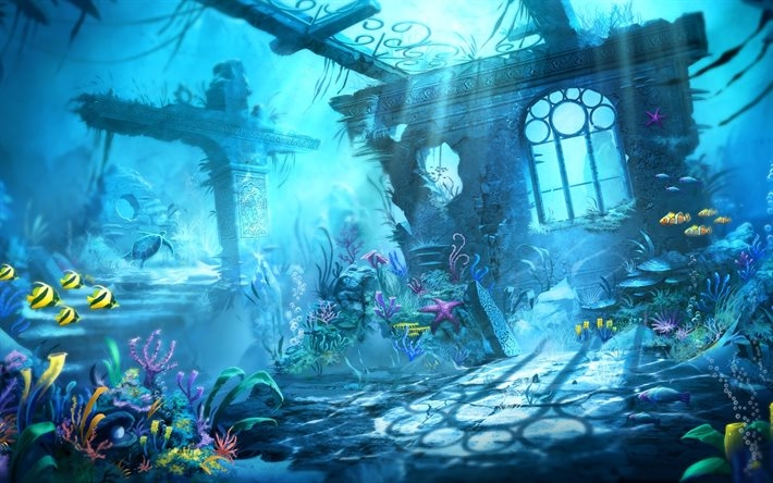 underwater