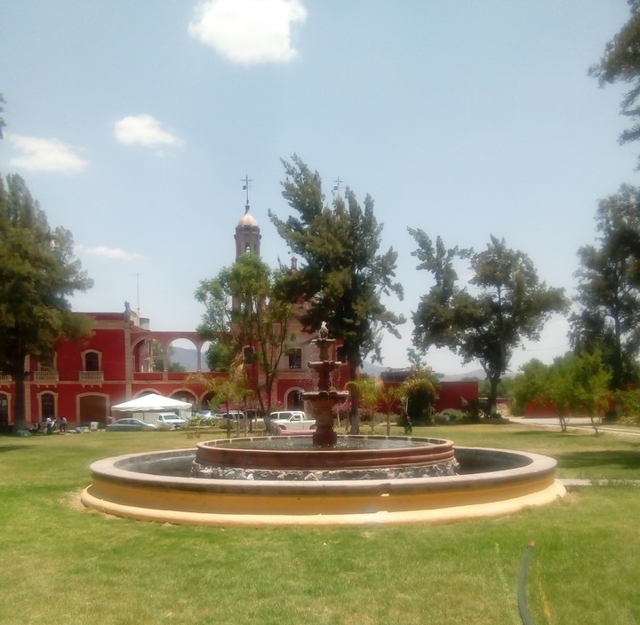 Fuente en Ex-Hacienda Gogorrón