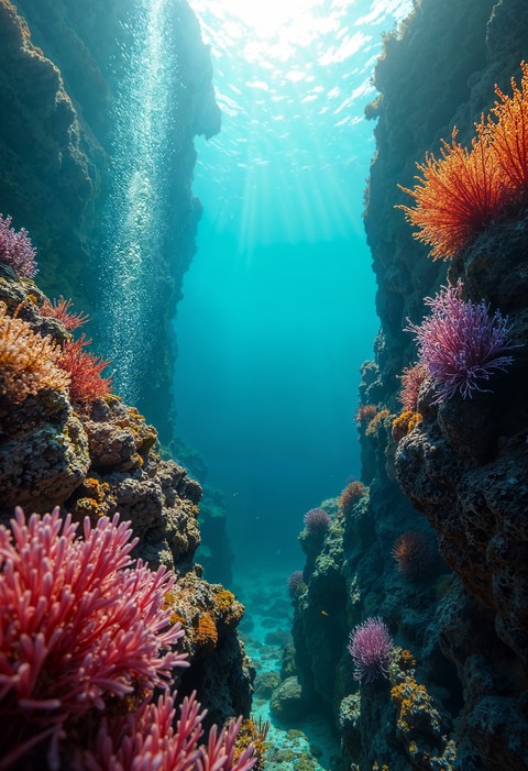 шпалери coral, reef