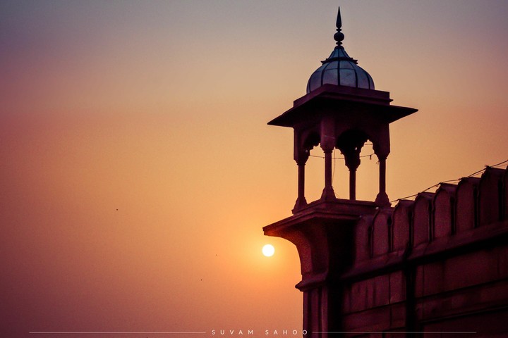 Sunset at Jama Masjid