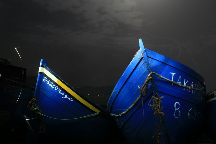 the Blue