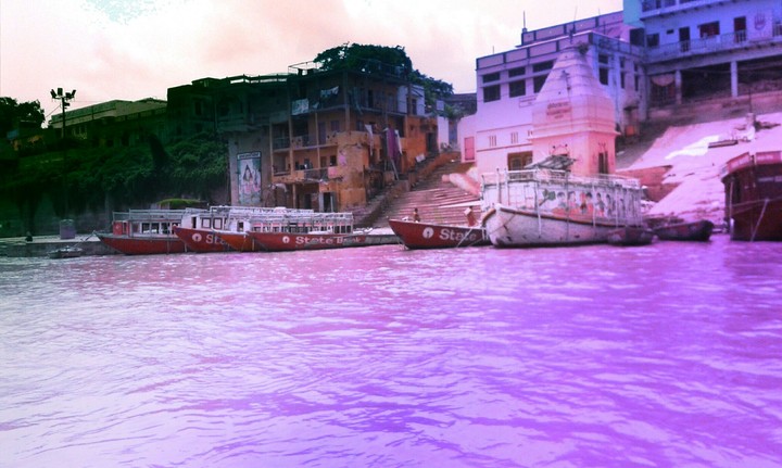 Violet river