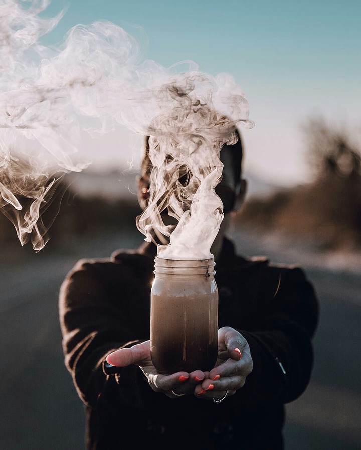 the soul set free... smoky face #byanadams