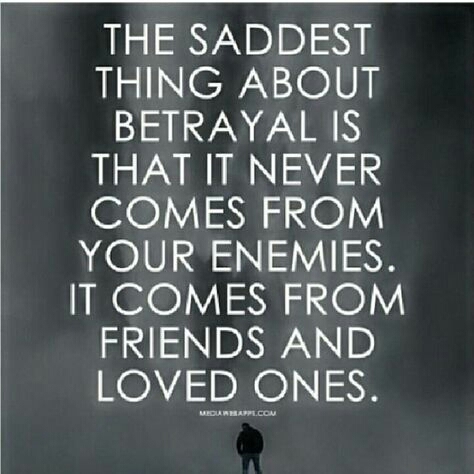 never trust anyone....