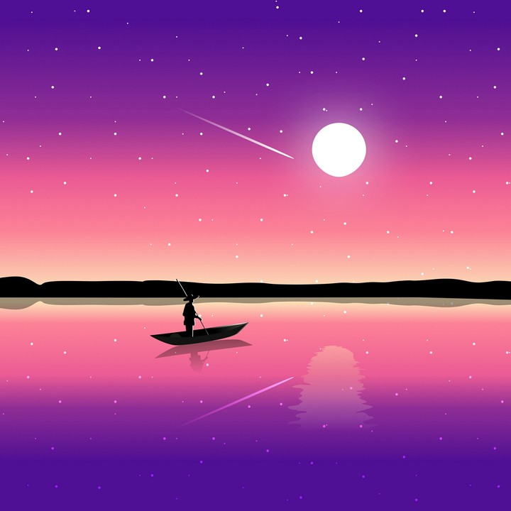 Time For Boating in minimal style