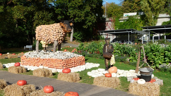 Kürbis Ausstellung Blühendes Barock Schloss Ludwigsburg 2012