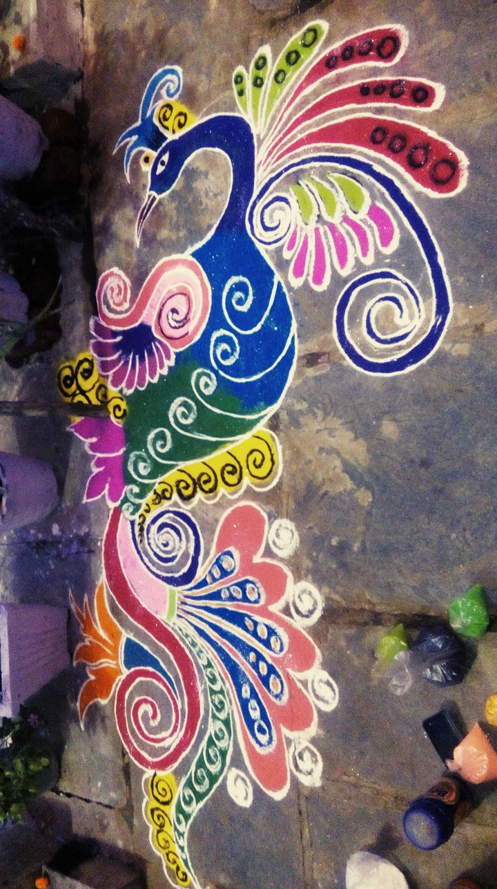 Rangoli by me. .