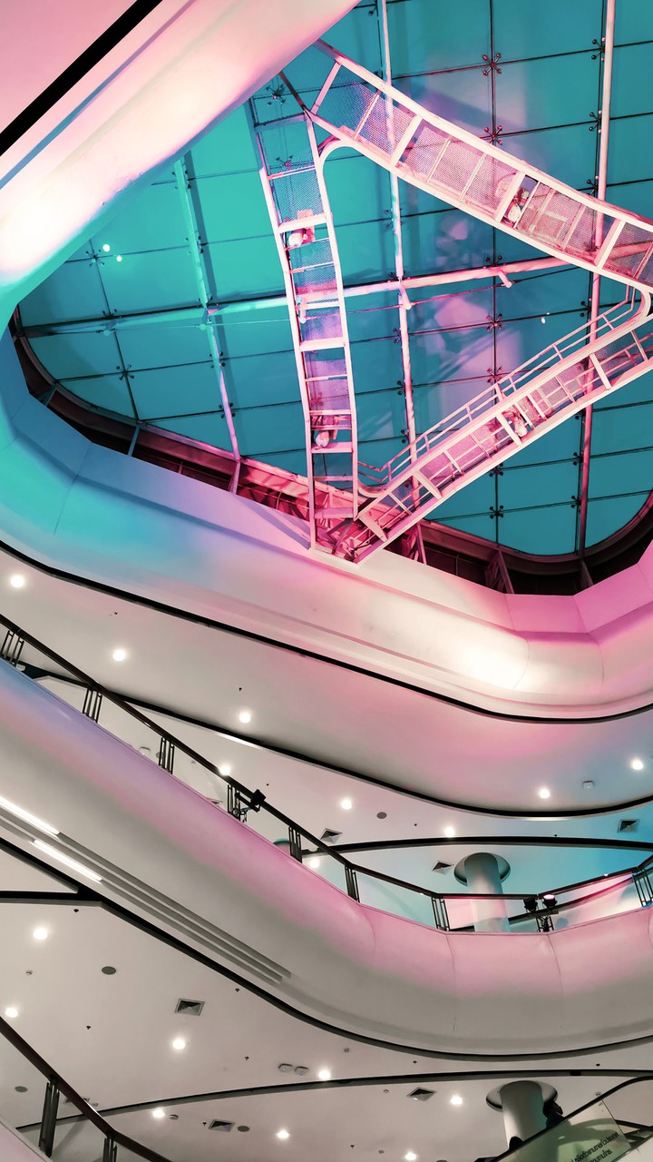 Future Building in Pink