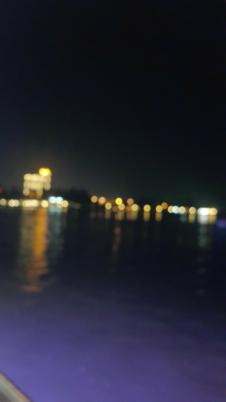 On river