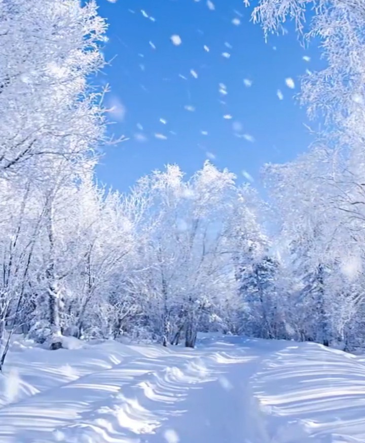 Snowing