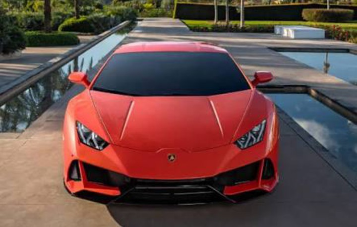 Red lamborghini