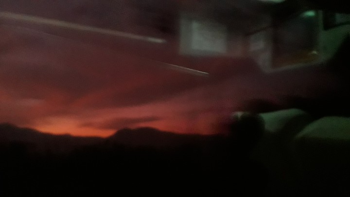 Dia nascendo...