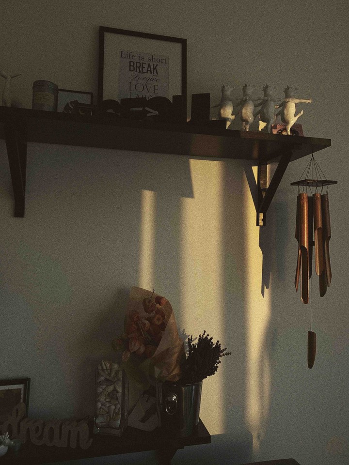 Sunset light in my house