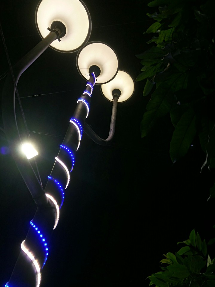Kolkata street lights