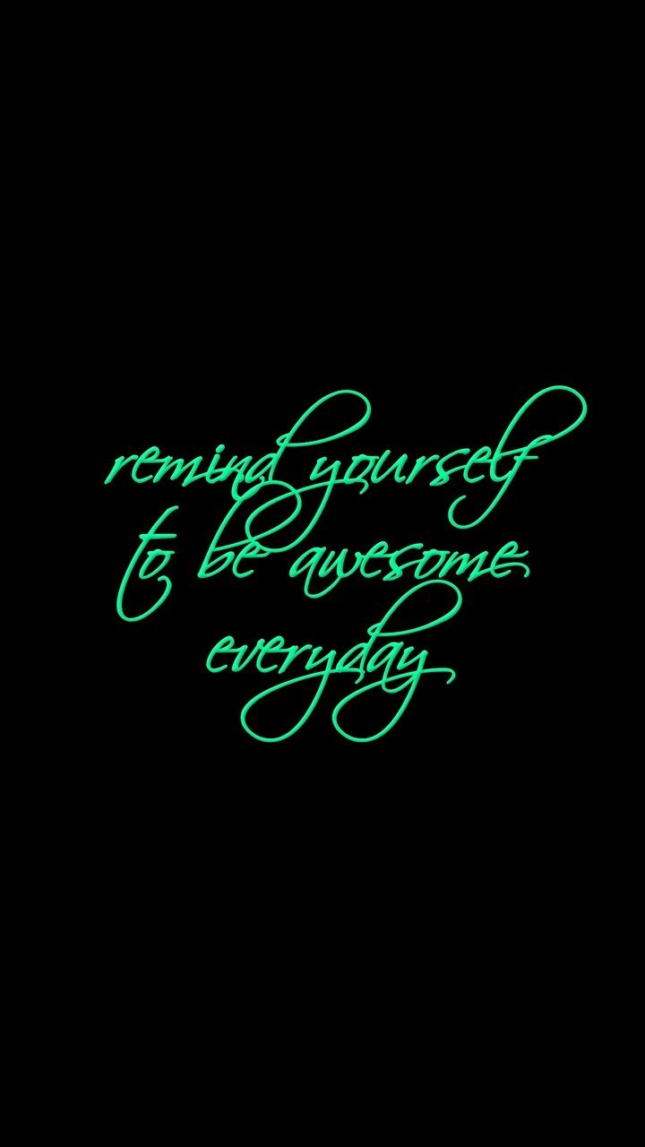 you're awesome