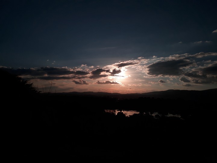 lindo atardecer