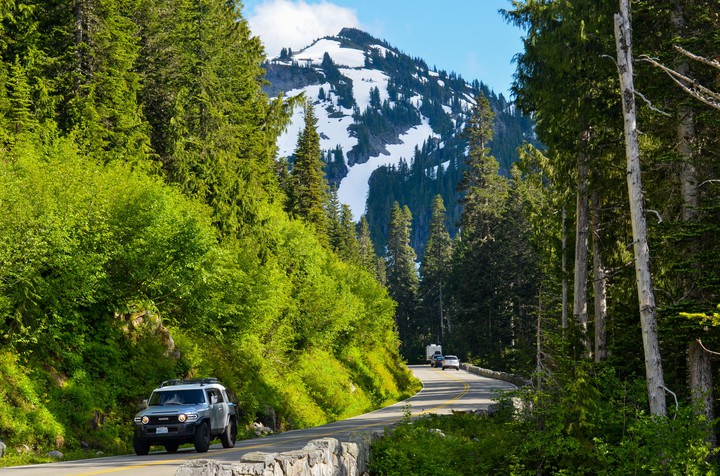 Mountain Road, Mount Rainier National Park