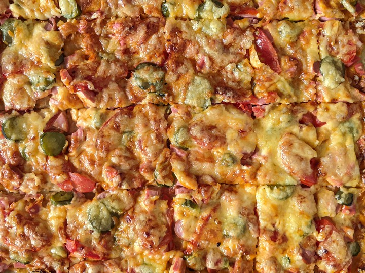 Homemade pizza